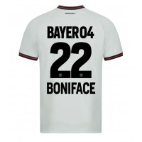 Bayer Leverkusen Victor Boniface #22 Replica Away Shirt 2023-24 Short Sleeve